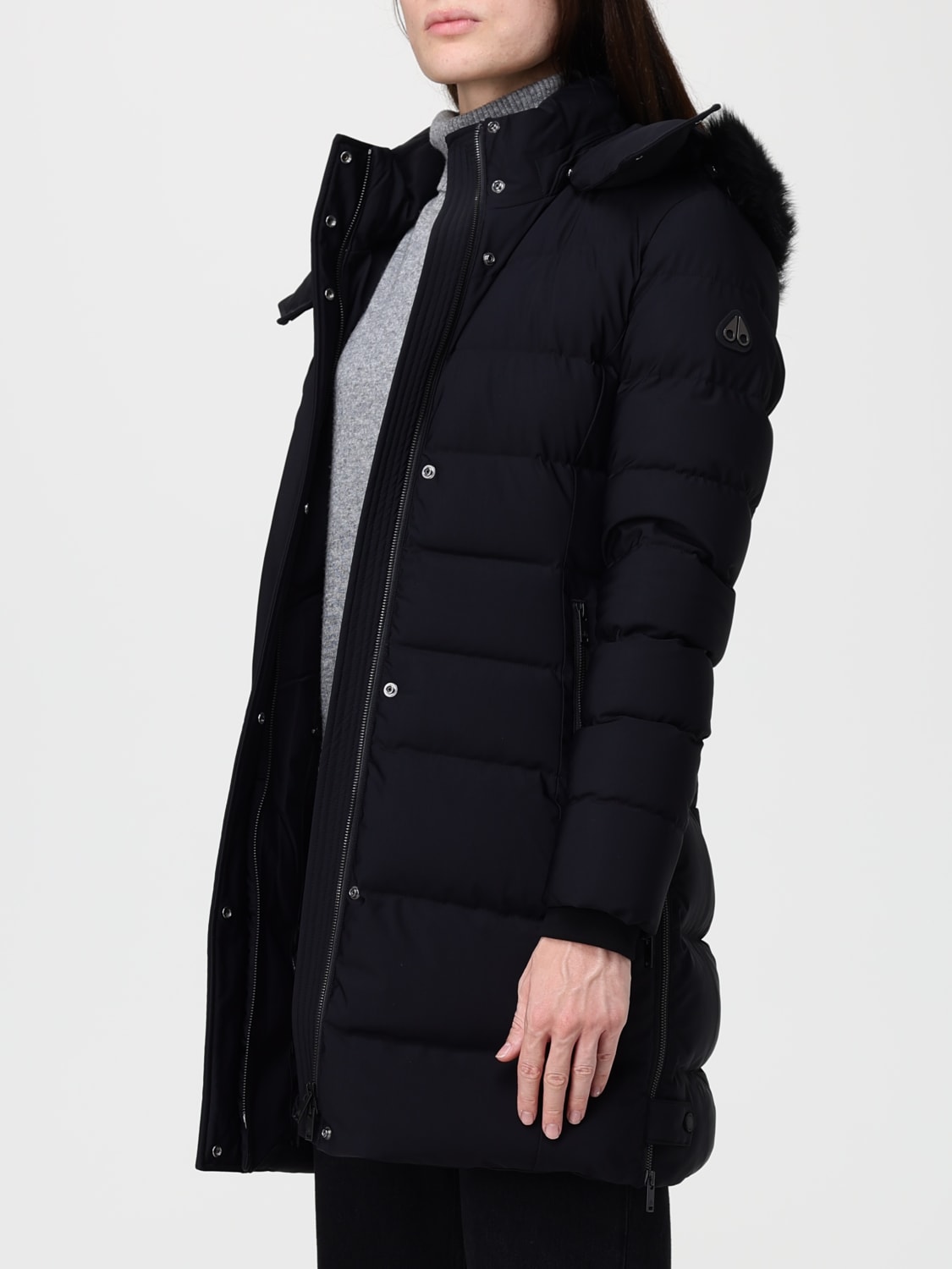 MOOSE KNUCKLES JACKET: Coat woman Moose Knuckles, Black - Img 3