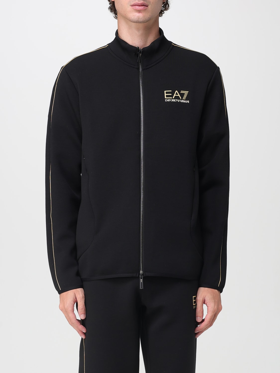 EA7 SWEATSHIRT: Sweatshirt men Ea7, Black - Img 1