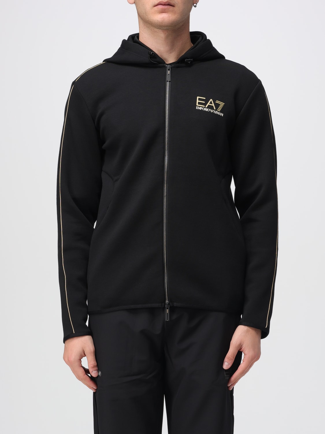 EA7 SWEATSHIRT: Sweatshirt men Ea7, Black - Img 1