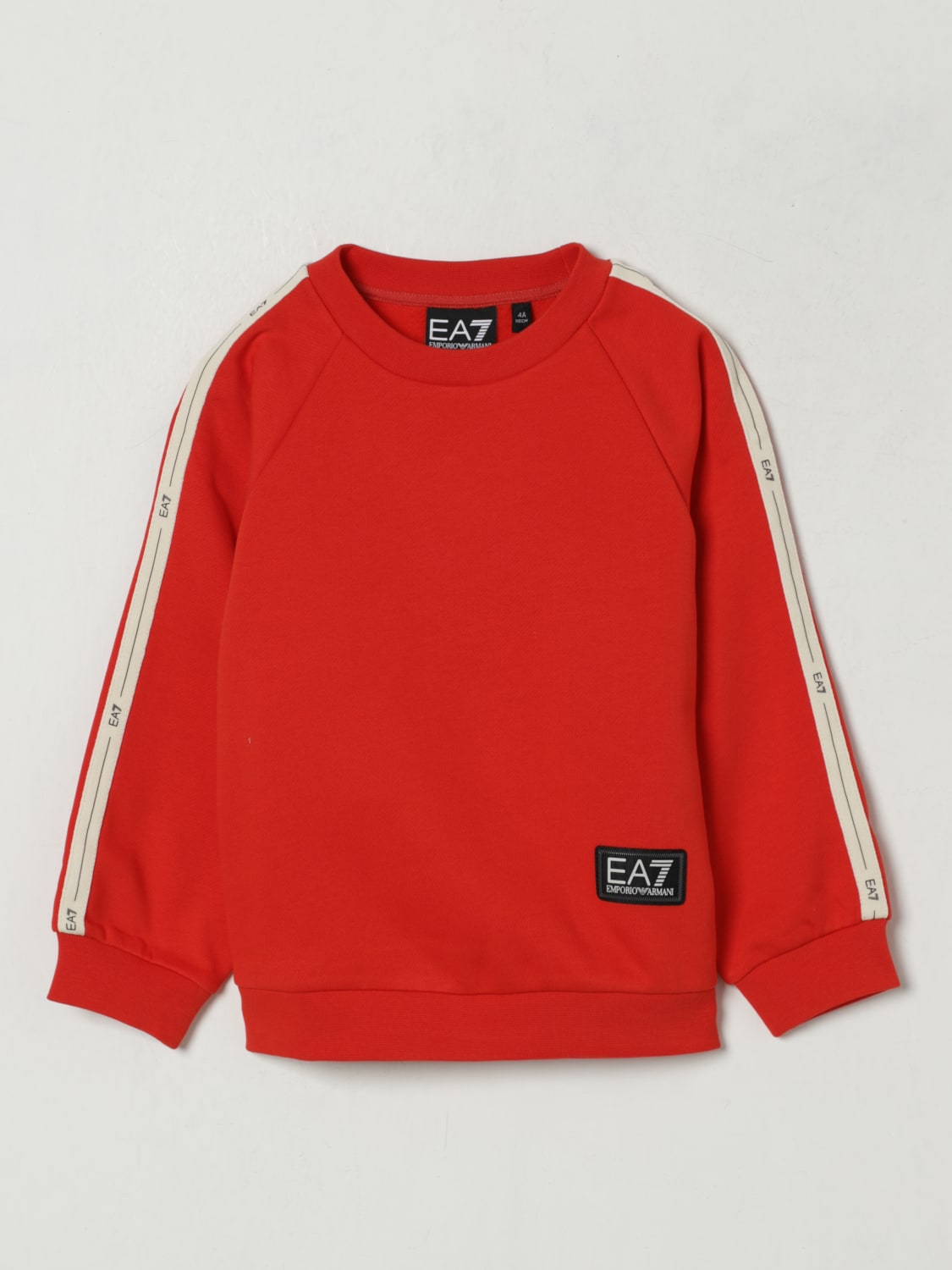EA7 SWEATER: Sweater kids Ea7, Red - Img 1