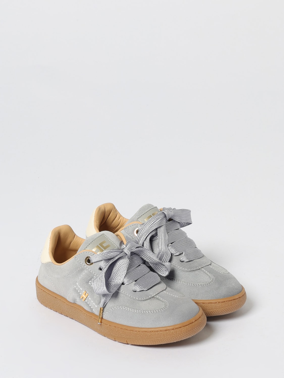 ELISABETTA FRANCHI LA MIA BAMBINA SNEAKERS: Shoes kids Elisabetta Franchi La Mia Bambina, White - Img 2