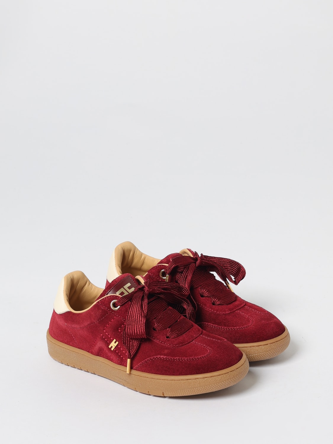 ELISABETTA FRANCHI LA MIA BAMBINA ZAPATILLAS: Zapatos niños Elisabetta Franchi La Mia Bambina, Rojo - Img 2