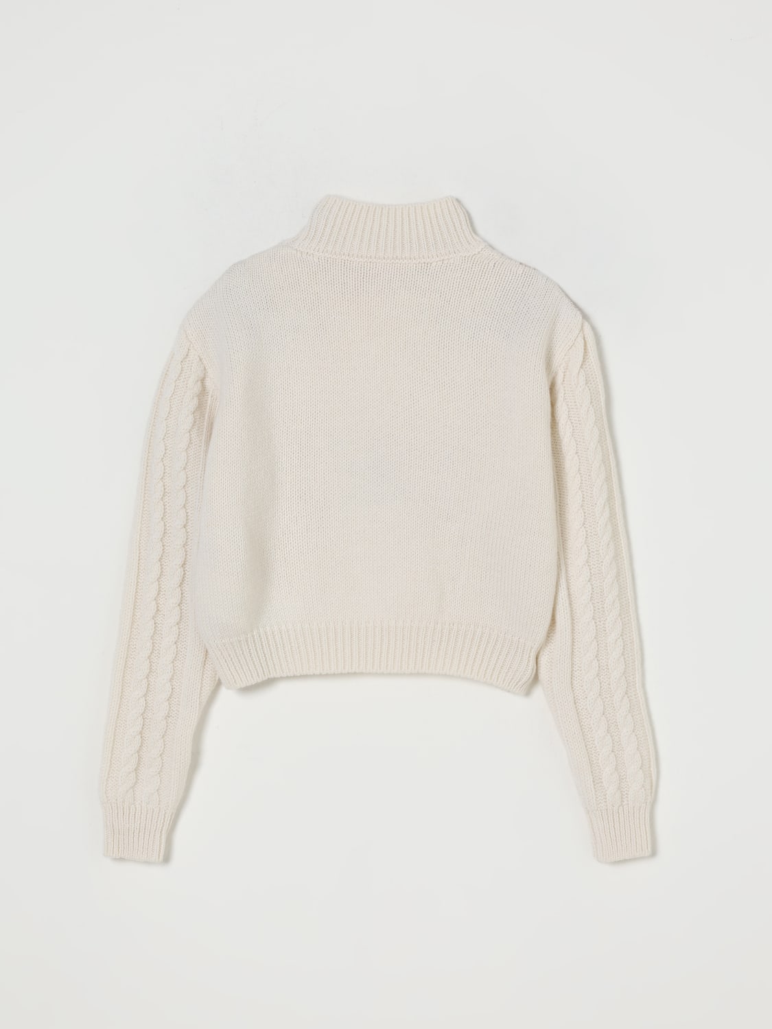 ELISABETTA FRANCHI LA MIA BAMBINA PULLOVER: Pullover kinder Elisabetta Franchi La Mia Bambina, Weiß - Img 2