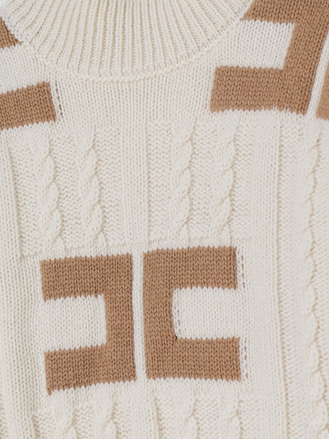 ELISABETTA FRANCHI LA MIA BAMBINA PULLOVER: Pullover kinder Elisabetta Franchi La Mia Bambina, Weiß - Img 3