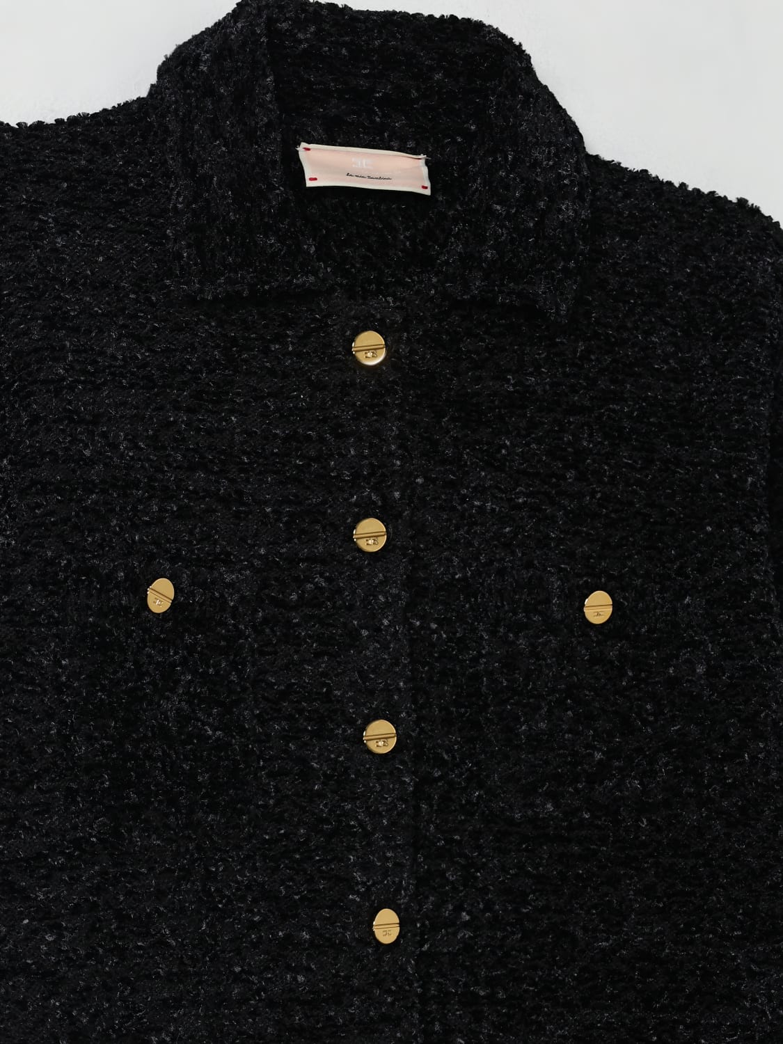 ELISABETTA FRANCHI LA MIA BAMBINA PULLOVER: Pullover kinder Elisabetta Franchi La Mia Bambina, Schwarz - Img 3