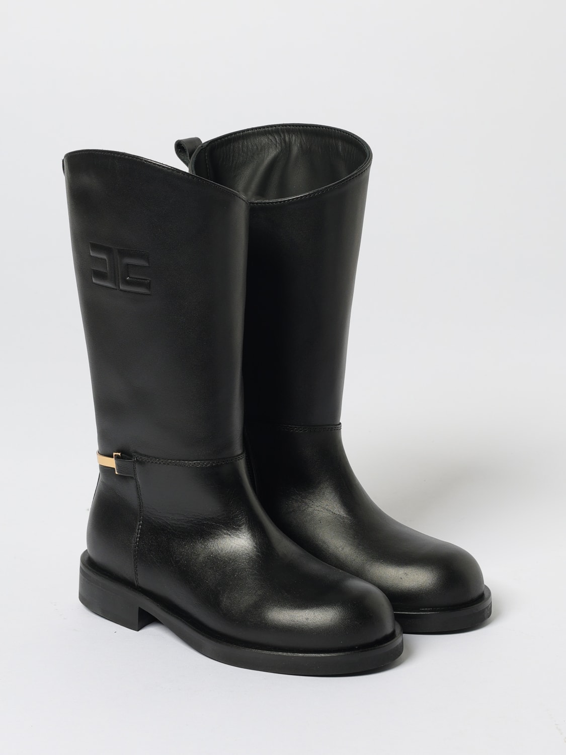 ELISABETTA FRANCHI LA MIA BAMBINA SHOES: Shoes kids Elisabetta Franchi La Mia Bambina, Black - Img 2