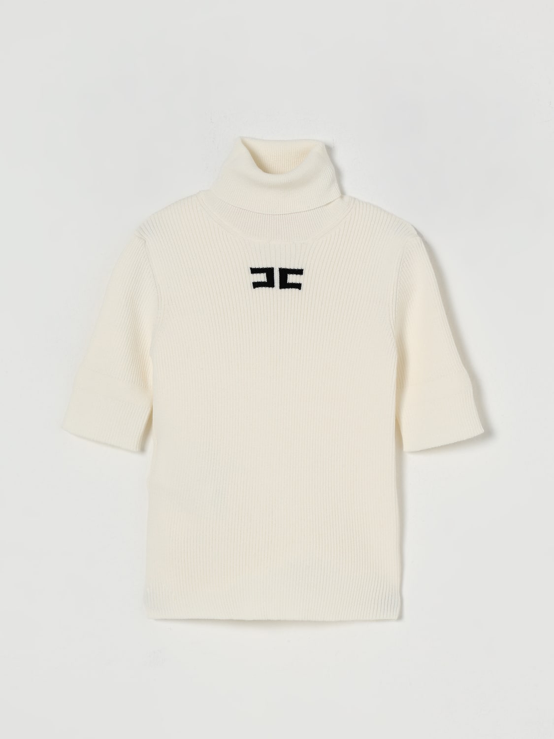 ELISABETTA FRANCHI LA MIA BAMBINA SWEATER: Sweater kids Elisabetta Franchi La Mia Bambina, White - Img 1