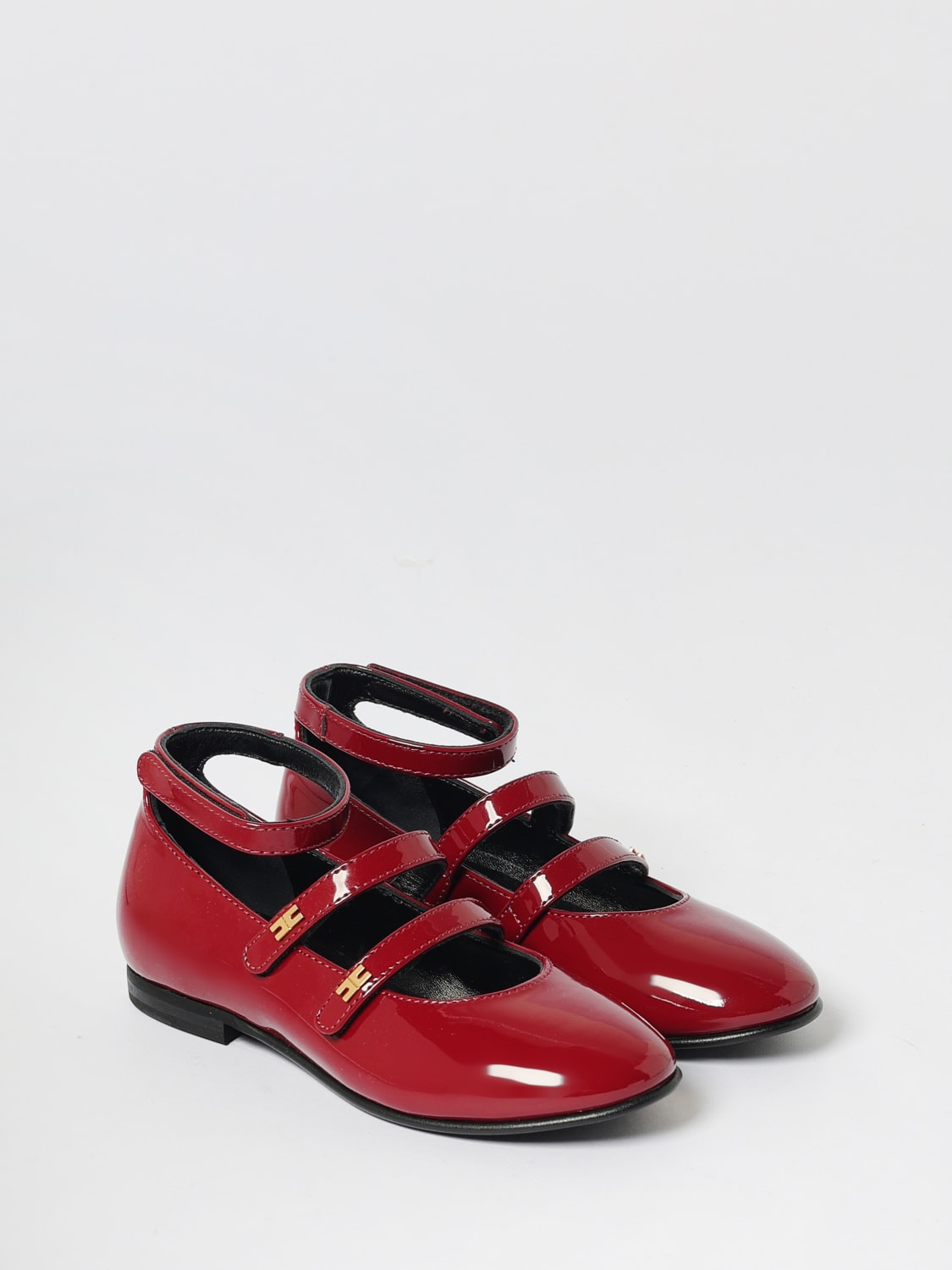 ELISABETTA FRANCHI LA MIA BAMBINA SCARPE: Mary jane Elisabetta Franchi La Mia Bambina in vernice , Marrone - Img 2