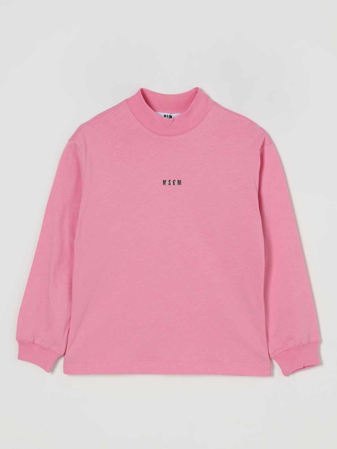 MSGM KIDS T-SHIRT: T-shirt kids MSGM Kids, Pink - Img 1