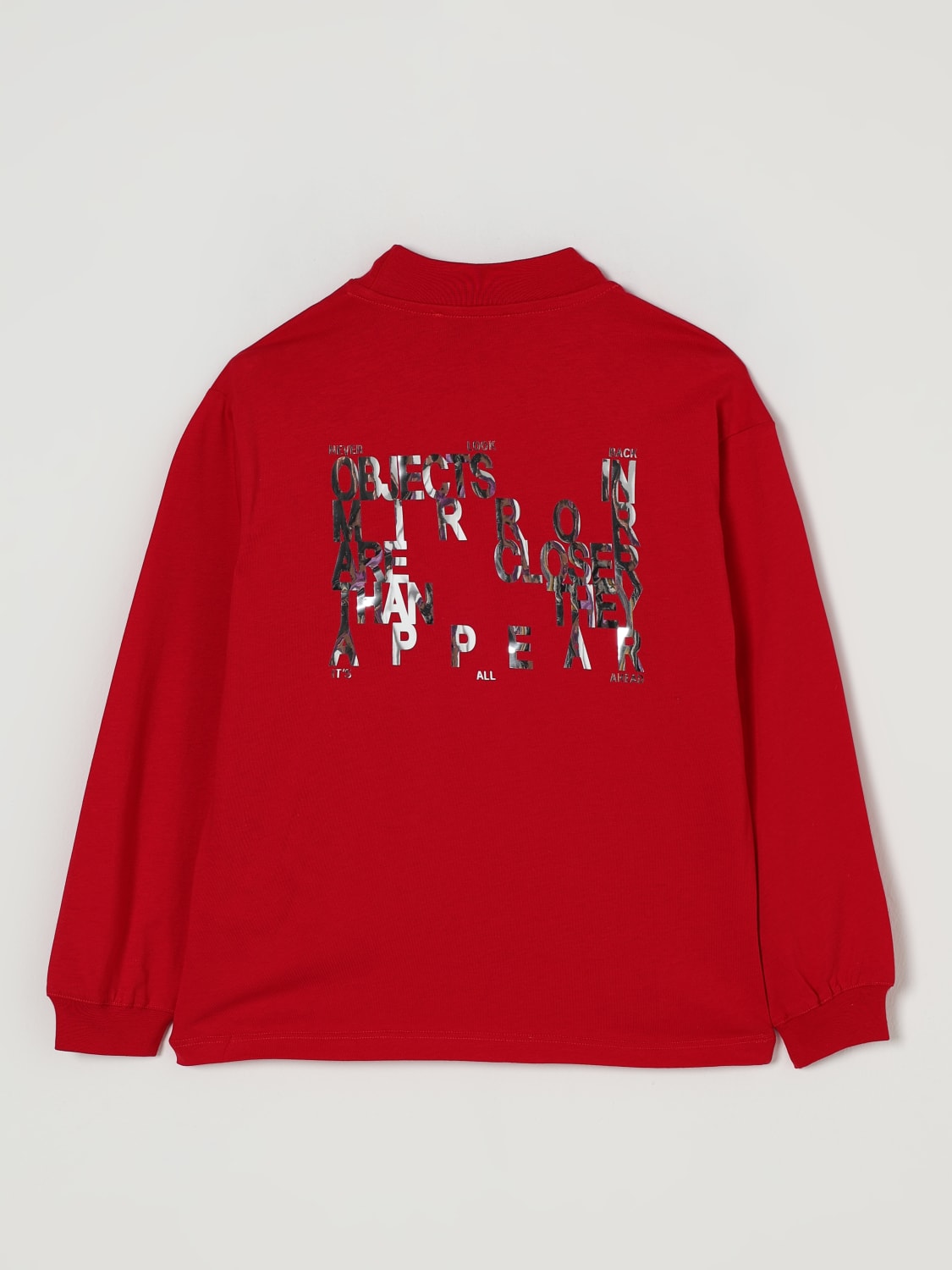 MSGM KIDS T-SHIRT: T-shirt kids MSGM Kids, Red - Img 2