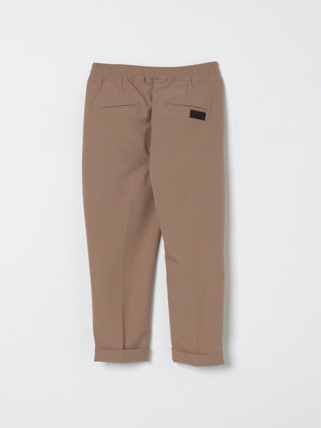 MSGM KIDS 팬츠: 팬츠 남아 MSGM Kids, 베이지 - Img 2