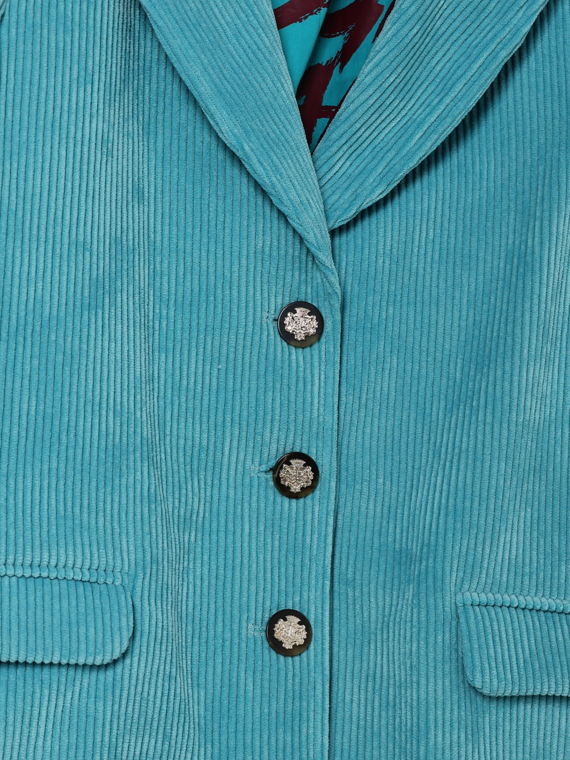 MSGM KIDS VESTE: Blazer enfant MSGM Kids, Bleu Azur - Img 3