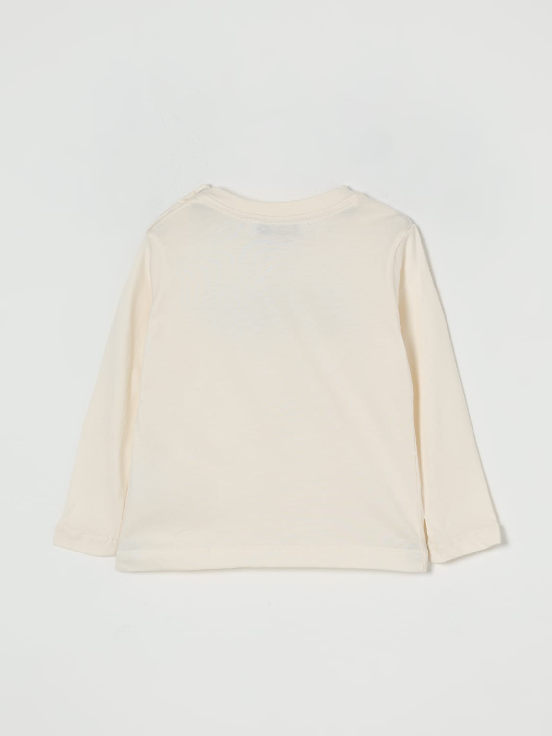 MSGM KIDS T-SHIRT: T-shirt in cotone con logo MSGM Kids, Panna - Img 2