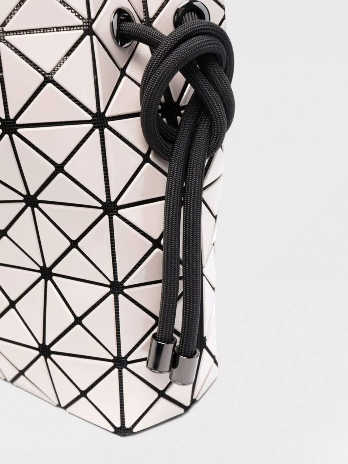 BAO BAO ISSEY MIYAKE BANDOLERA: Bolso de hombro mujer Bao Bao Issey Miyake, Beige - Img 3