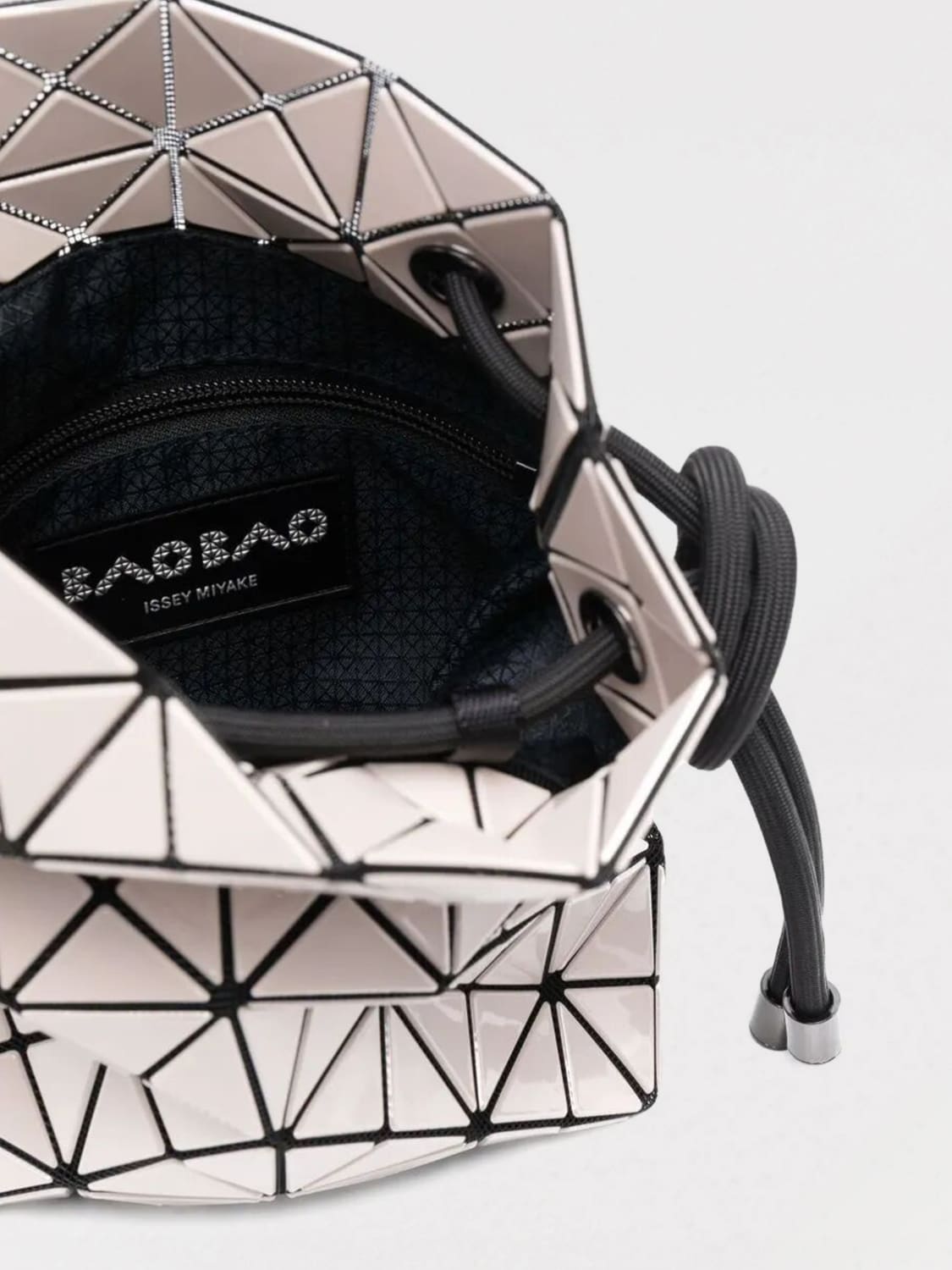 BAO BAO ISSEY MIYAKE BANDOLERA: Bolso de hombro mujer Bao Bao Issey Miyake, Beige - Img 4