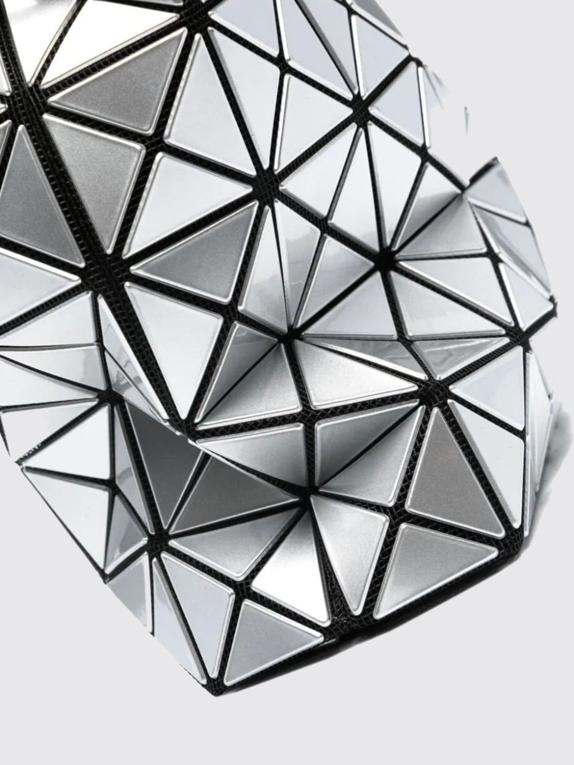 BAO BAO ISSEY MIYAKE UMHÄNGETASCHE: Schultertasche damen Bao Bao Issey Miyake, Silber - Img 3