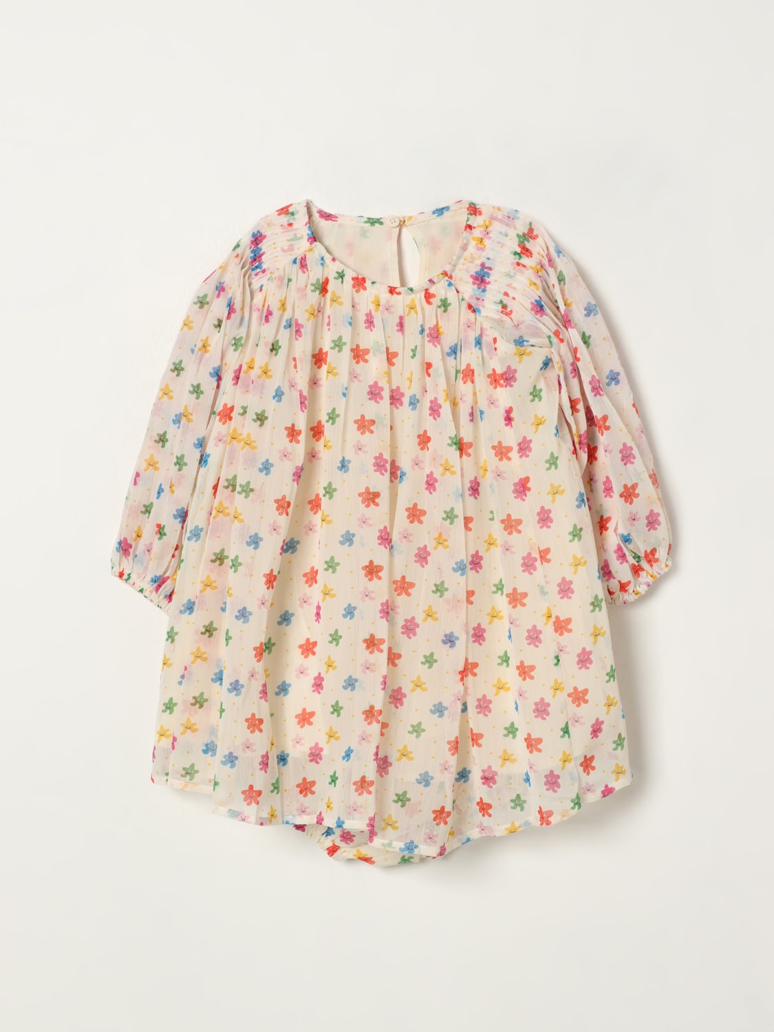 STELLA MCCARTNEY KIDS STRAMPLER: Strampler kinder Stella McCartney Kids, Ivory - Img 1