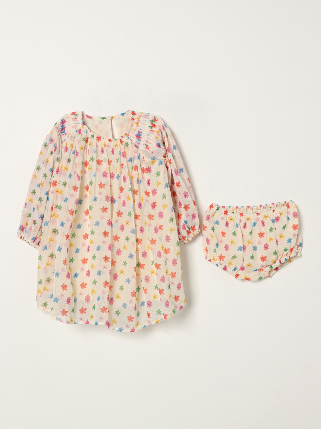 STELLA MCCARTNEY KIDS STRAMPLER: Strampler kinder Stella McCartney Kids, Ivory - Img 3