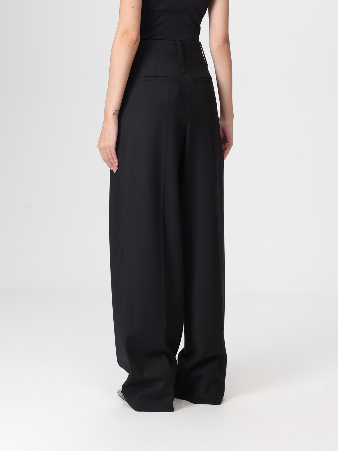 VICTORIA VICTORIA BECKHAM PANTALON: Pantalon femme Victoria Victoria Beckham, Noir - Img 3
