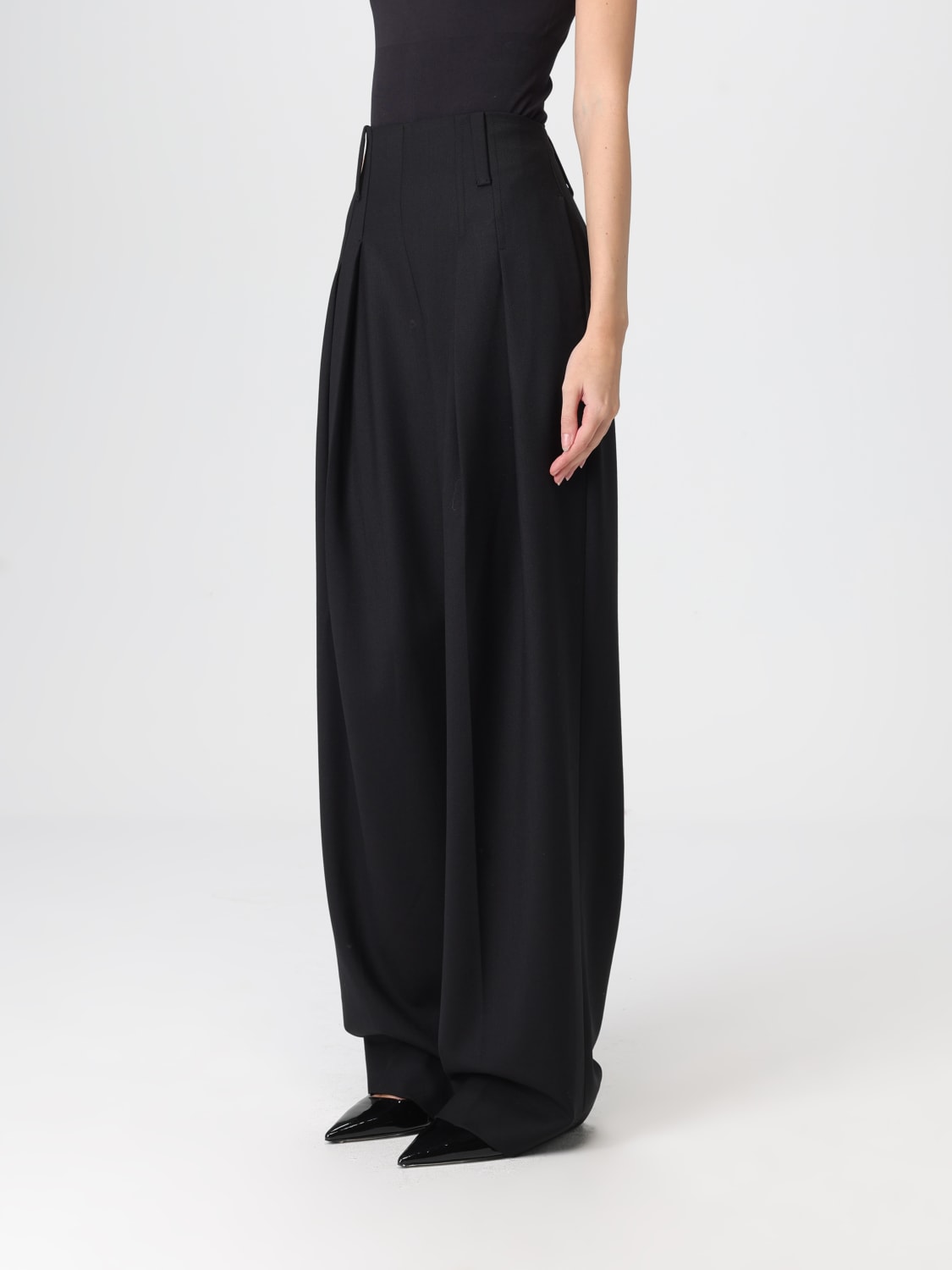 VICTORIA VICTORIA BECKHAM PANTALON: Pantalon femme Victoria Victoria Beckham, Noir - Img 4