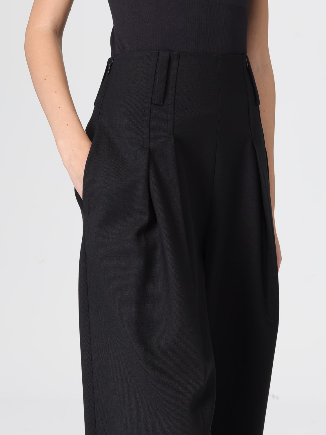 VICTORIA VICTORIA BECKHAM PANTALON: Pantalon femme Victoria Victoria Beckham, Noir - Img 5