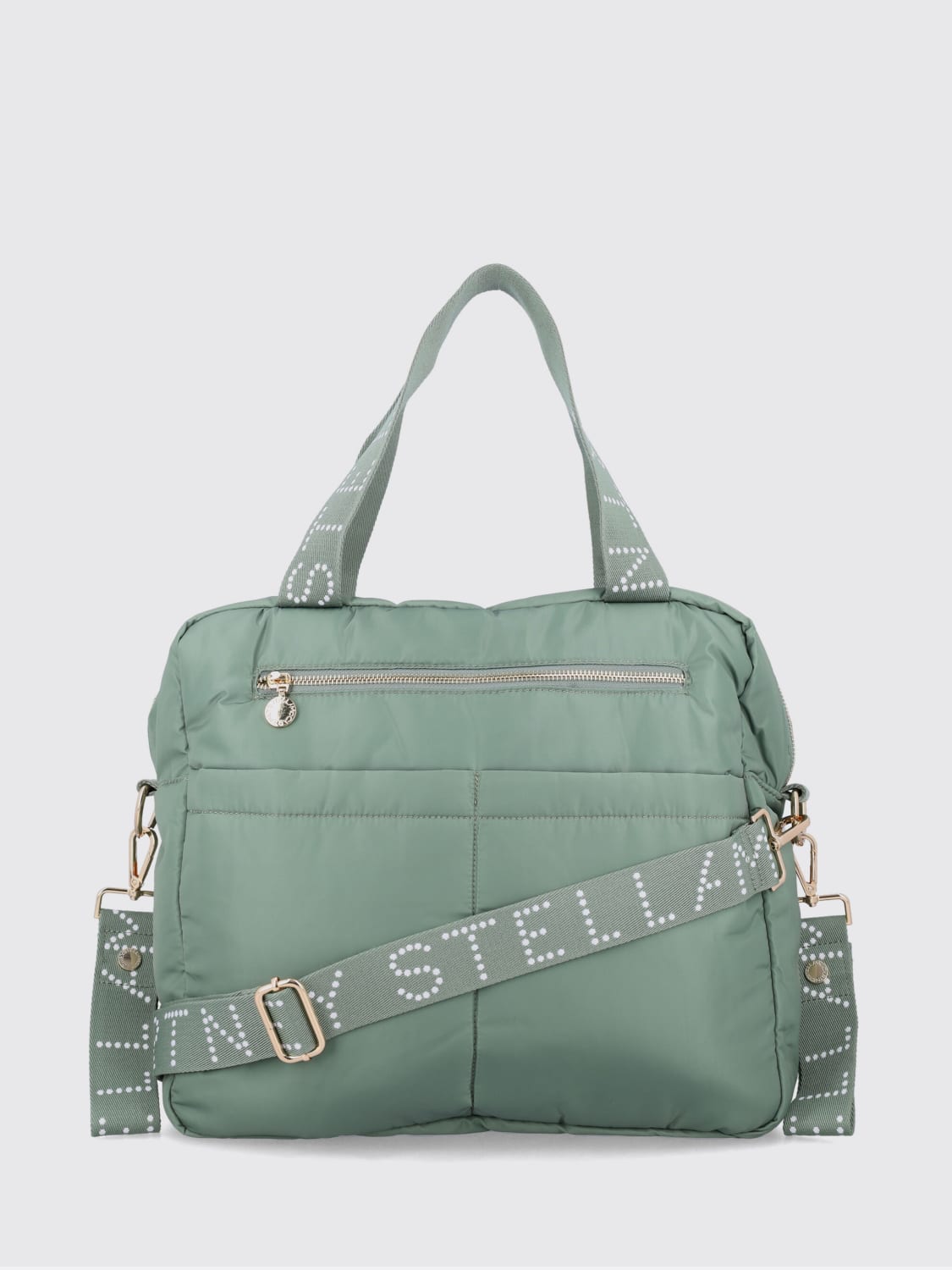 STELLA MCCARTNEY KIDS BLANKET SET: Duffel bag kids Stella McCartney Kids, Green - Img 1