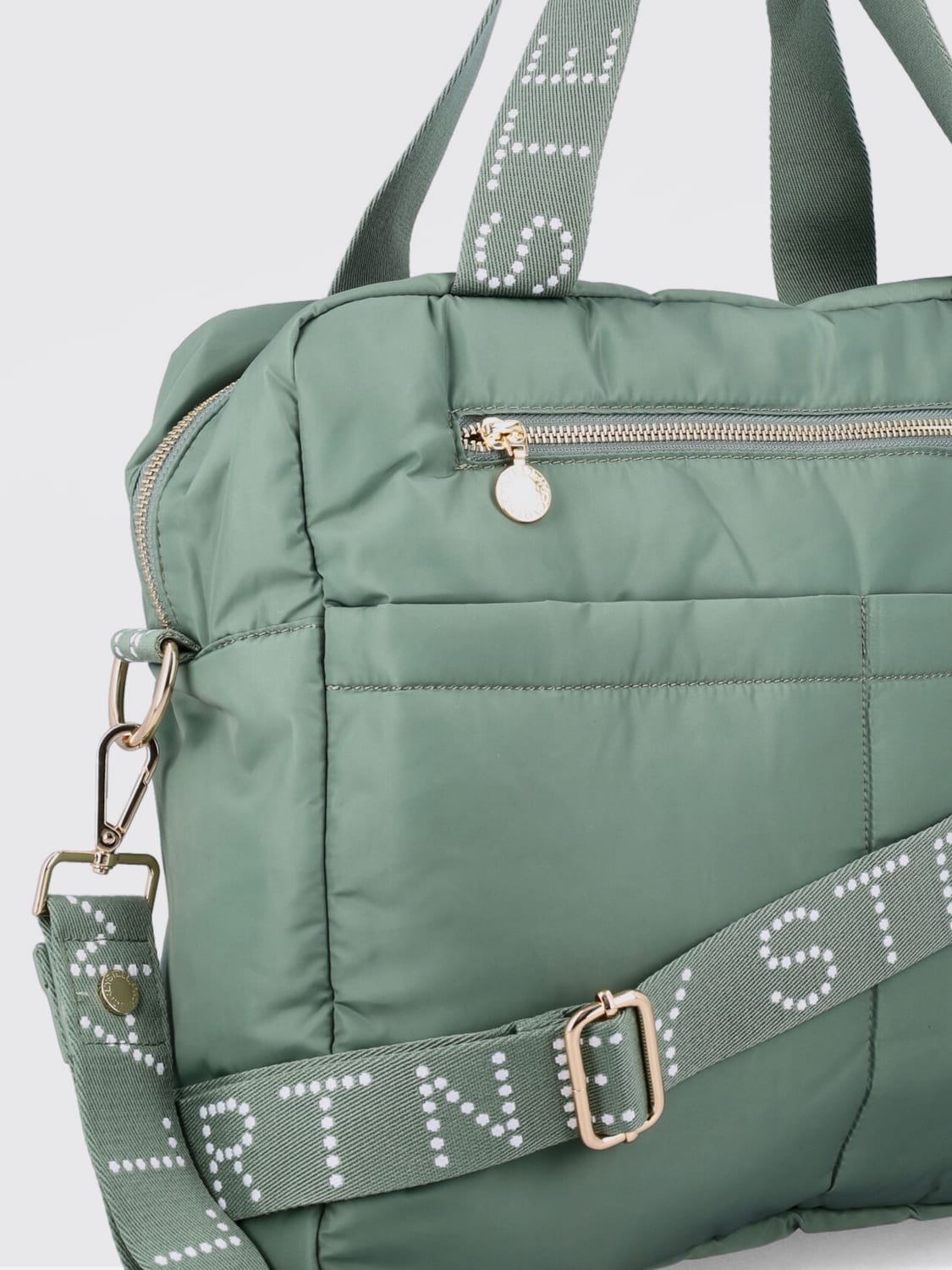 STELLA MCCARTNEY KIDS BLANKET SET: Duffel bag kids Stella McCartney Kids, Green - Img 3