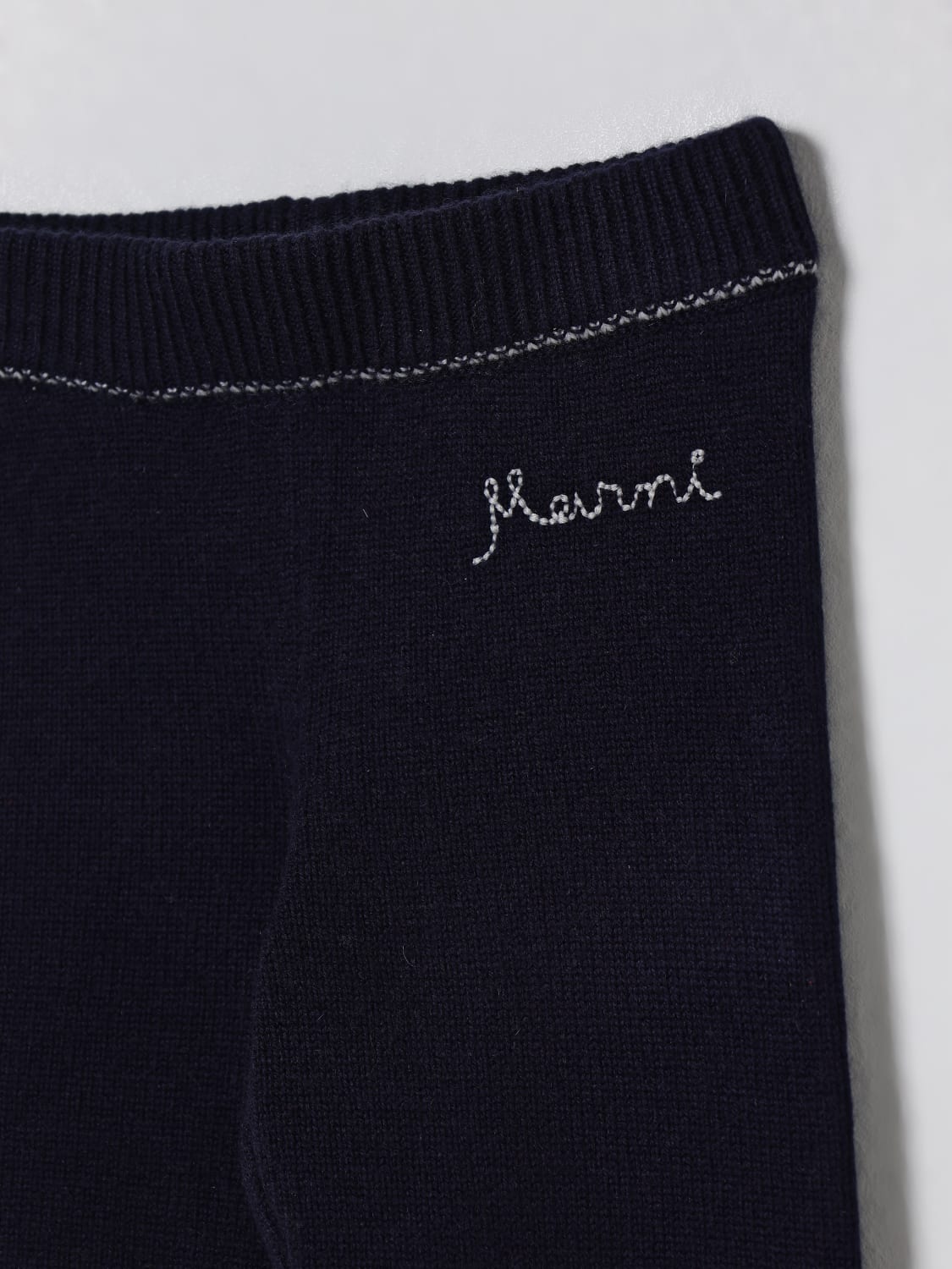 MARNI PANTALONES: Pantalón niños Marni, Negro - Img 3