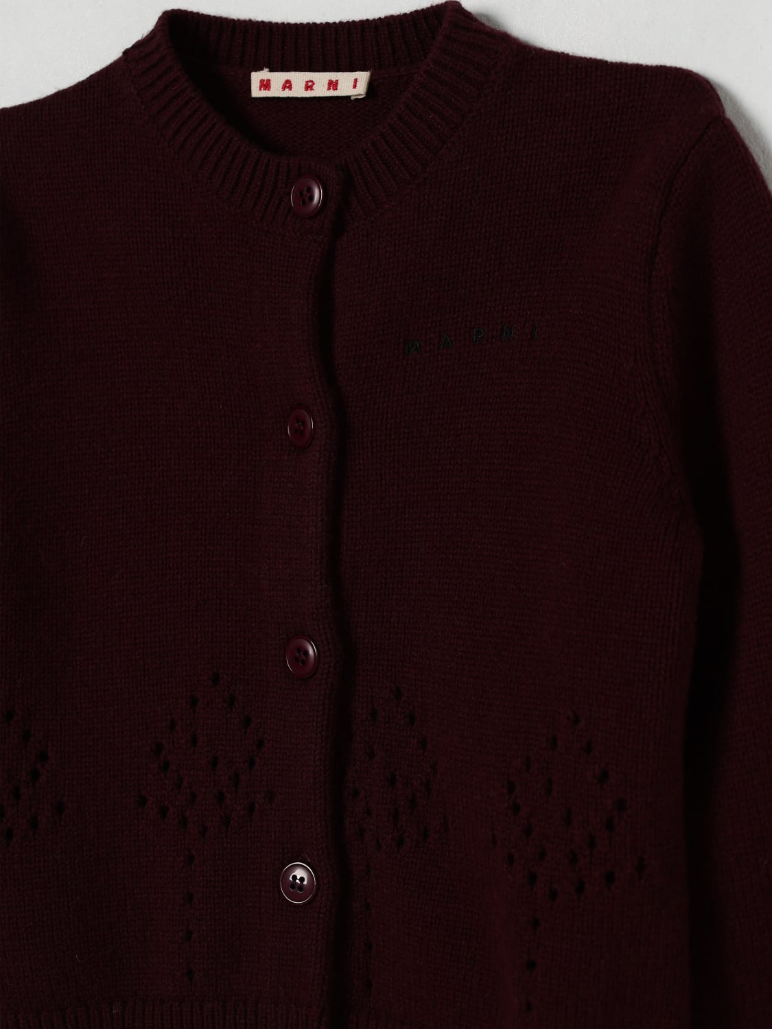 MARNI JERSEY: Jersey niños Marni, Granate - Img 3