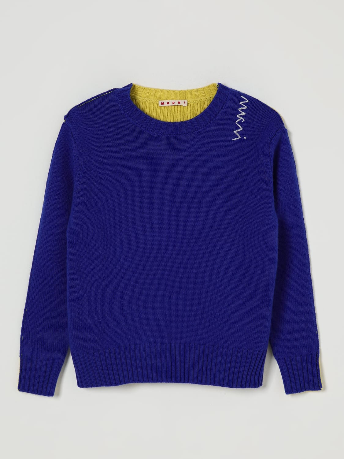 MARNI PULL: Pull enfant Marni, Bleu - Img 1