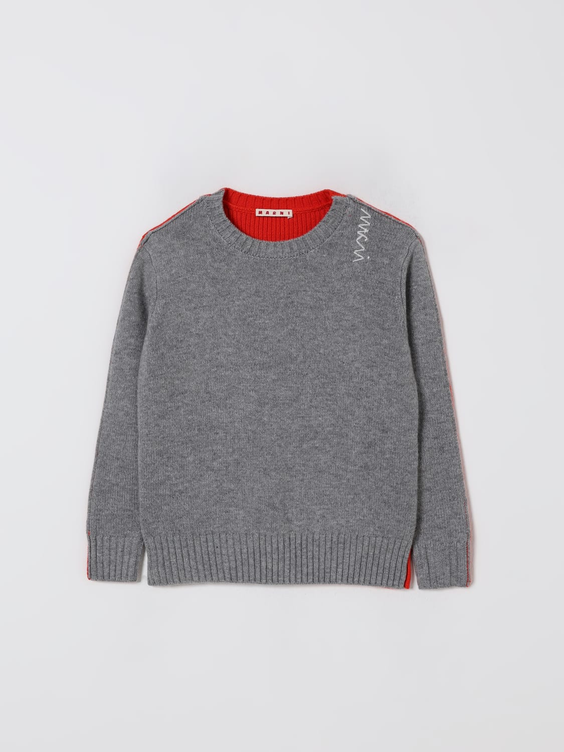 MARNI SWEATER: Sweater kids Marni, Grey - Img 1