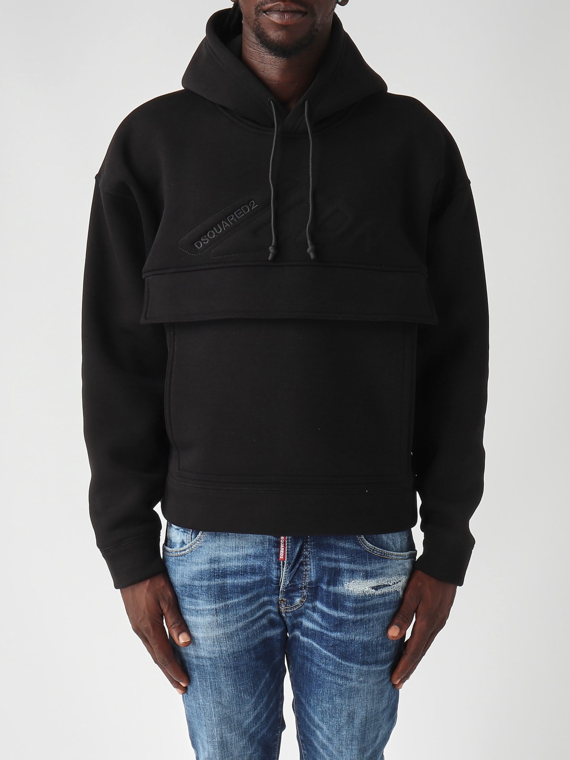 DSQUARED2 SUDADERA: Sudadera hombre Dsquared2, Negro - Img 1