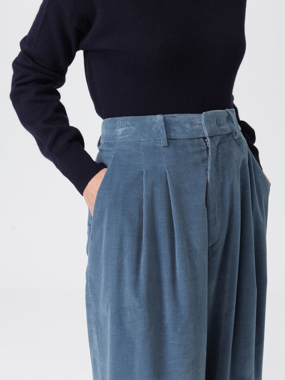 DONDUP PANTALON: Pantalon femme Dondup, Bleu - Img 3