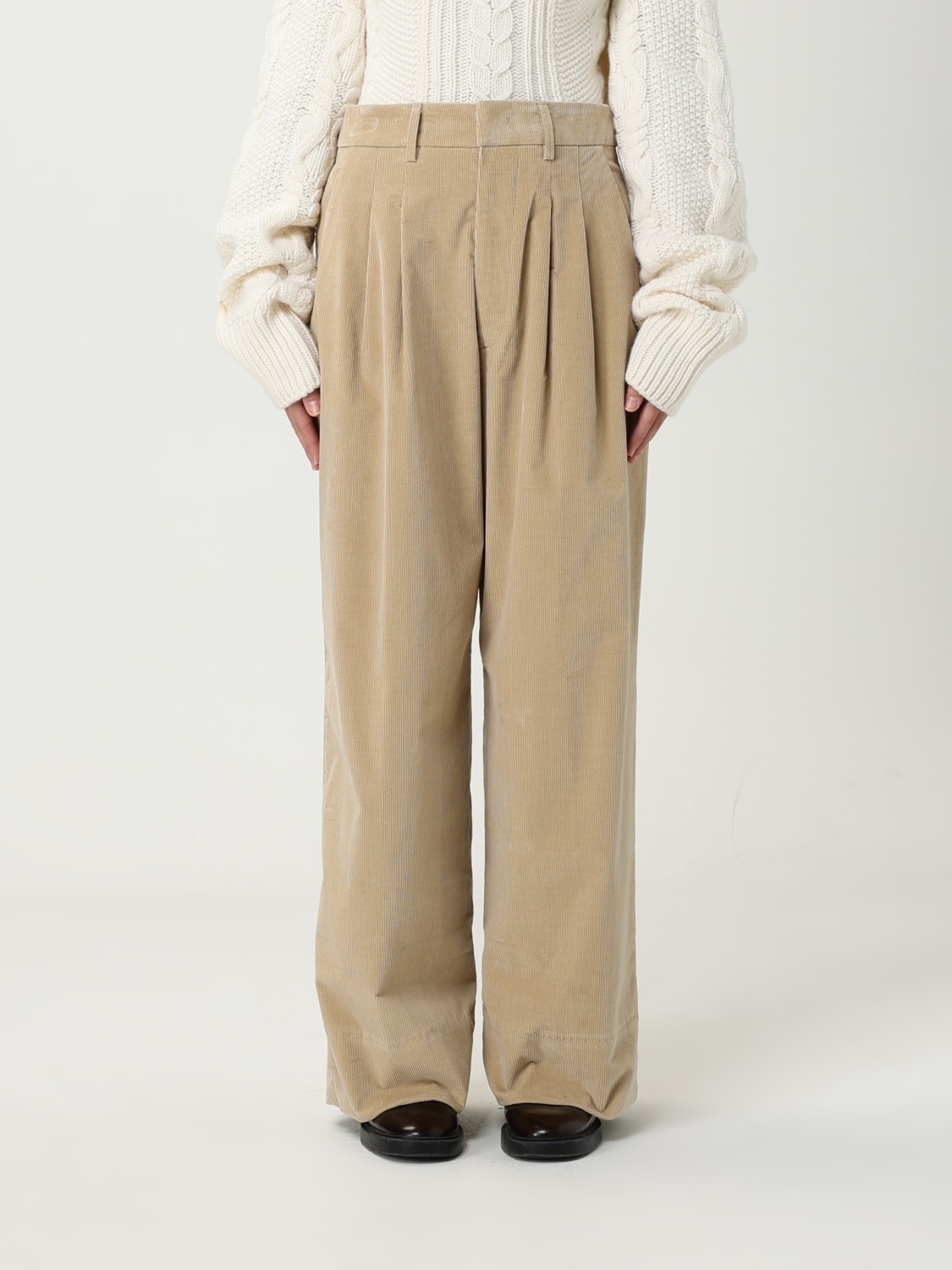 DONDUP PANTALONES: Pantalón mujer Dondup, Crema - Img 1