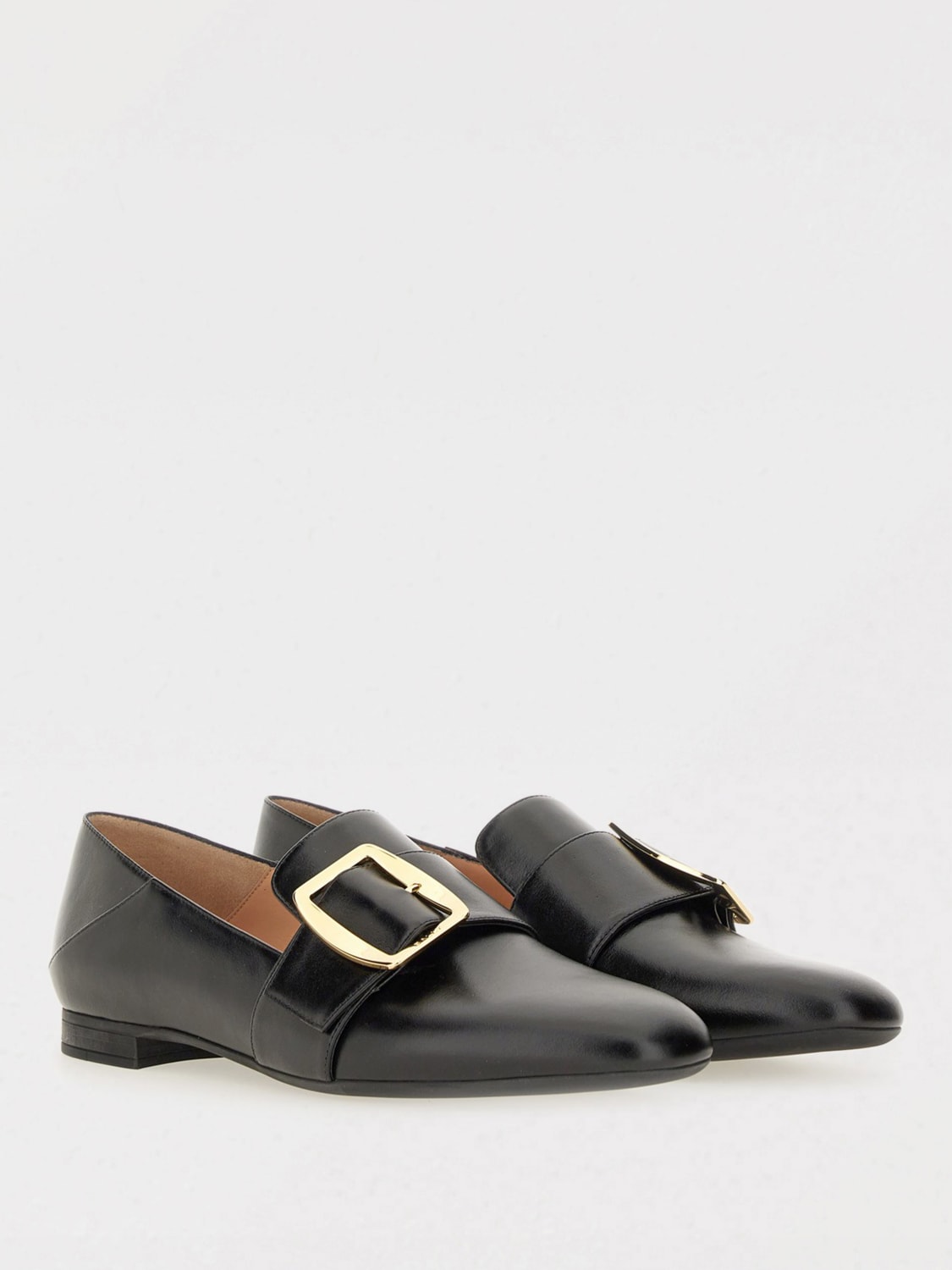 BALLY LOAFER: Flat sandals woman Bally, Black - Img 2