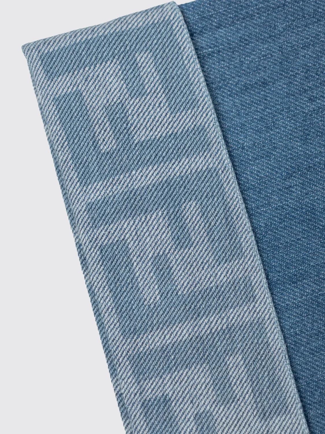 FENDI JEANS: Pants kids Fendi, Blue - Img 4