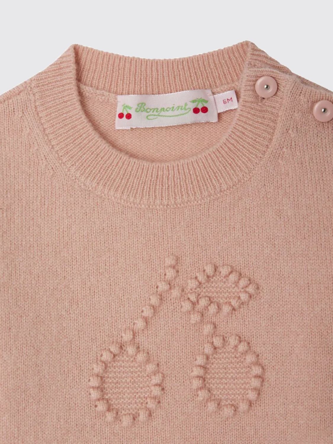 BONPOINT MAGLIA: Maglia in cashmere Bonpoint, Rosa - Img 3