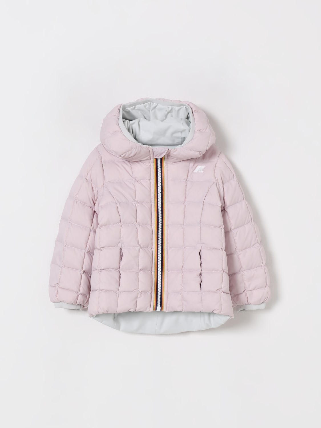 K-WAY JACKET: Jacket kids K-way, White - Img 3