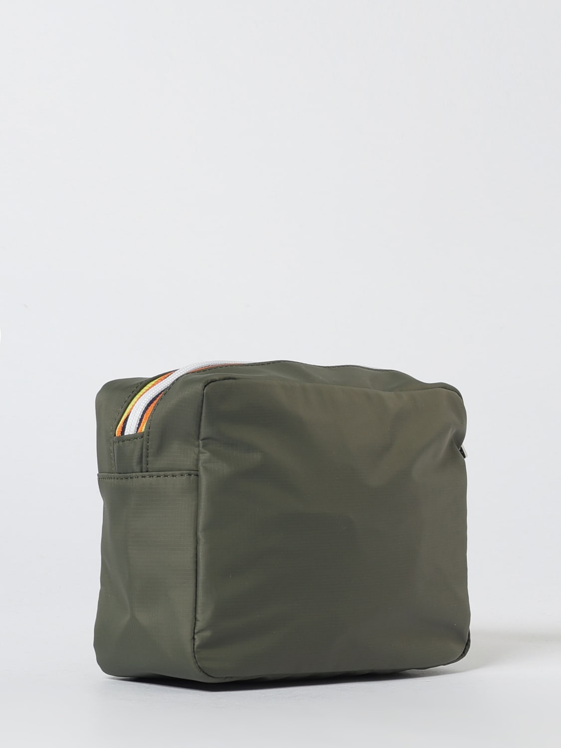K-WAY ACCESSORI BEAUTY: Beauty Case in nylon con logo K-way, Militare - Img 2