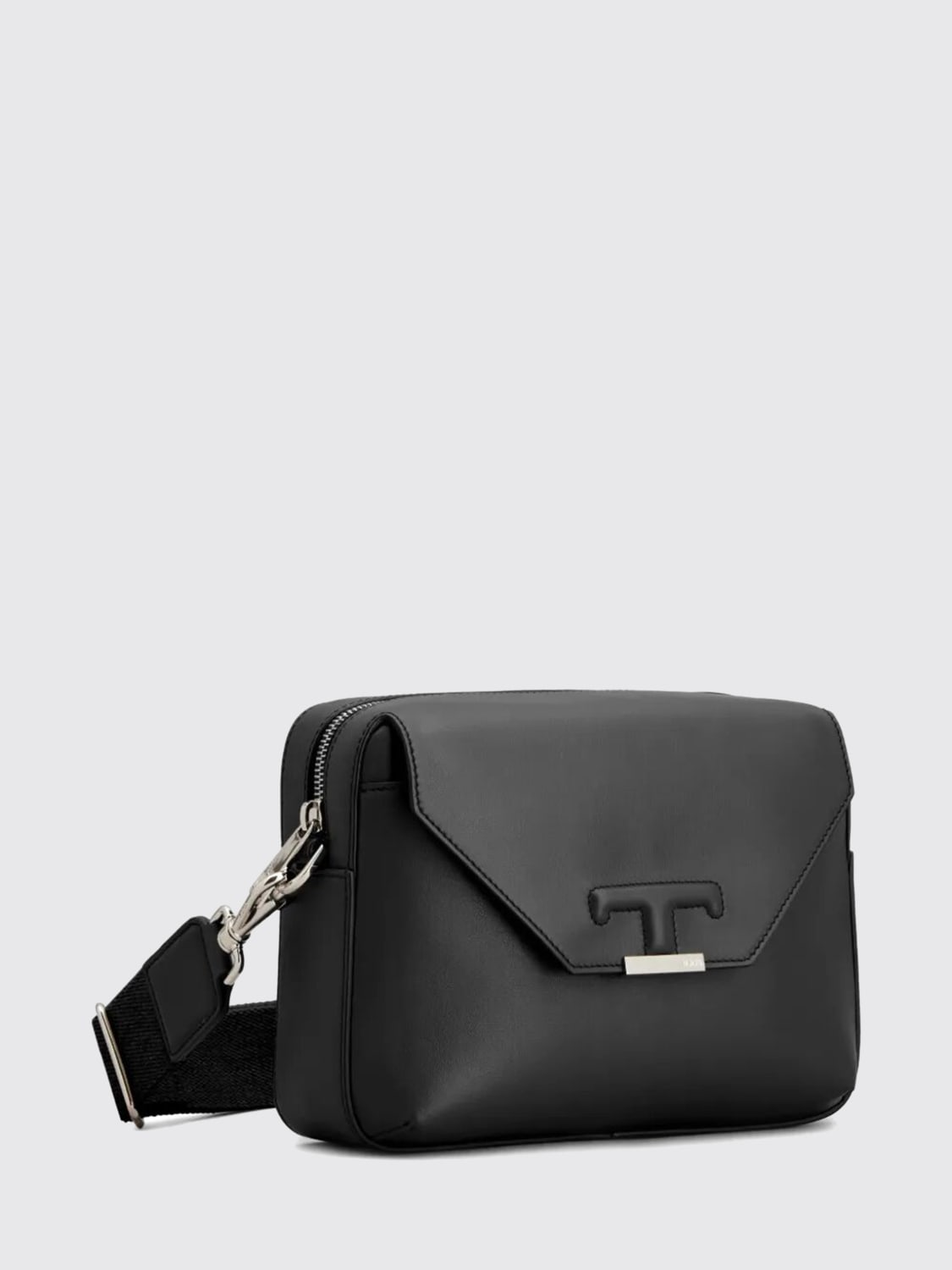 TOD'S BORSA A TRACOLLA: Borsa T Timeless Tod's in pelle , Nero - Img 2
