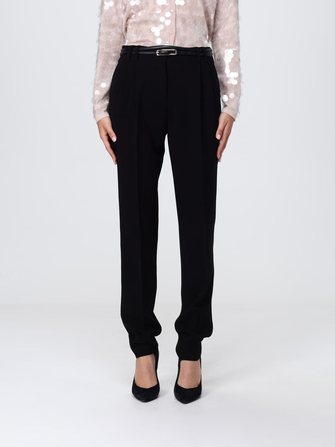 MAX MARA PANTS: Pants woman Max Mara, Black - Img 1