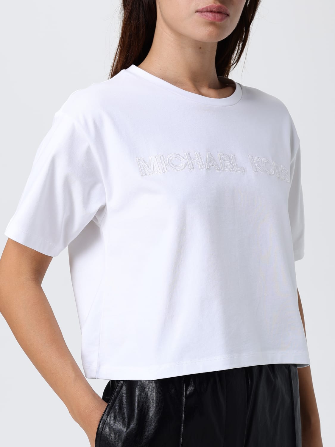 MICHAEL KORS CAMISETA: Camiseta mujer Michael Kors, Blanco - Img 3