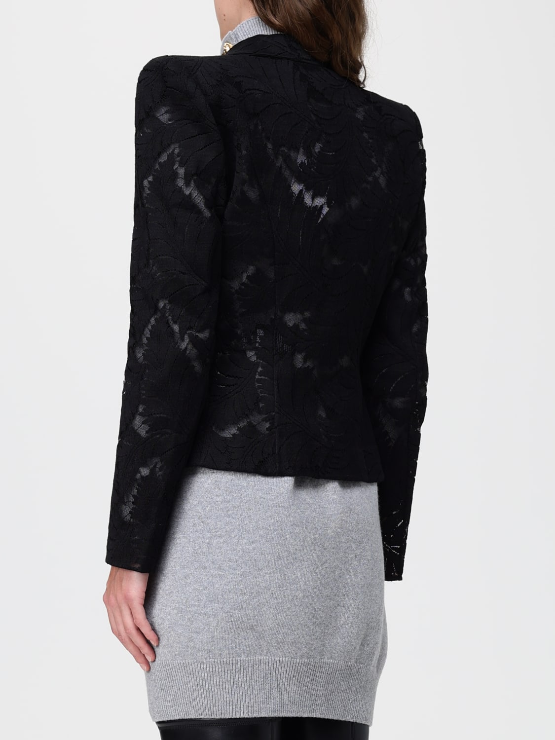 BALMAIN CHAQUETA: Chaqueta mujer Balmain, Negro - Img 3