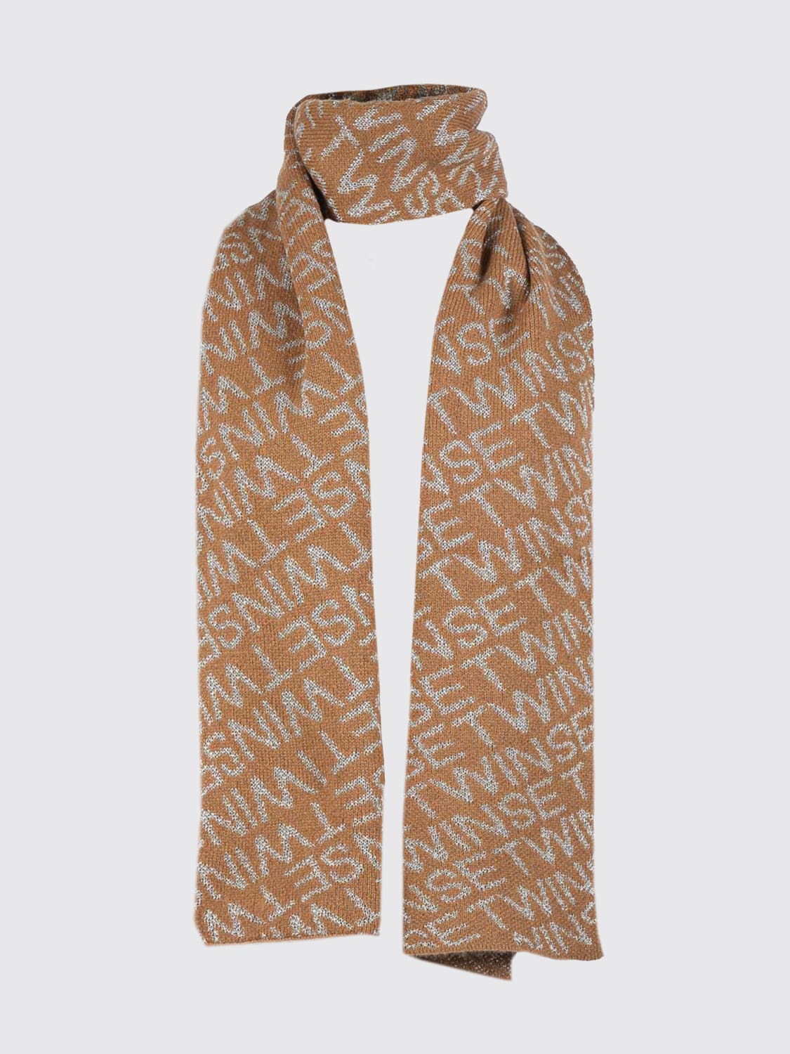 TWINSET SCARF: Scarf woman Twinset, Beige - Img 1