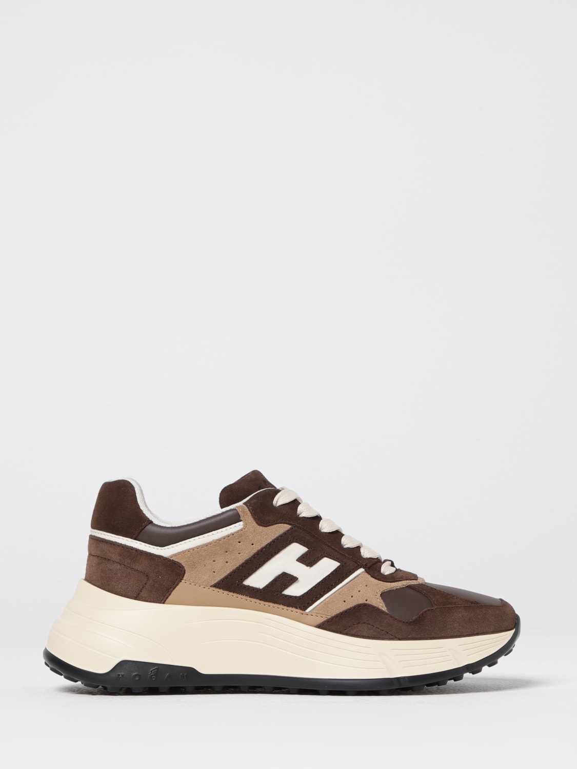HOGAN SNEAKERS: Sneakers woman Hogan, Brown - Img 1