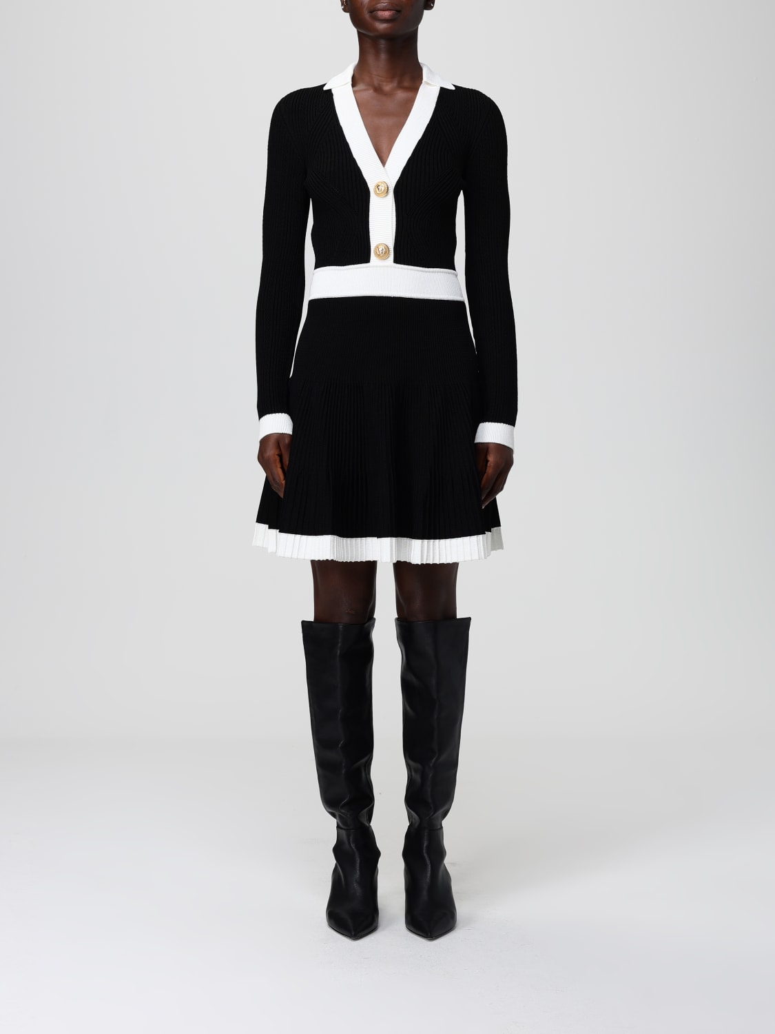 BALMAIN DRESS: Dress woman Balmain, White - Img 1