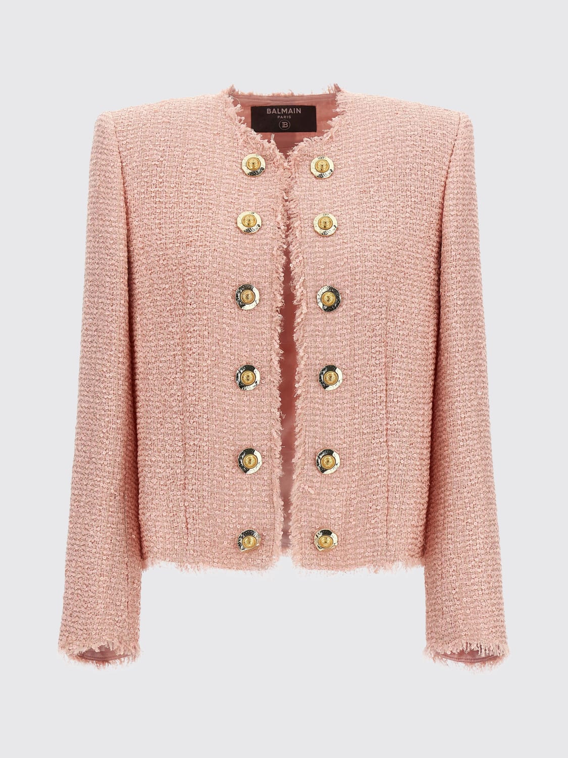 BALMAIN JACKET: Jacket woman Balmain, Pink - Img 1