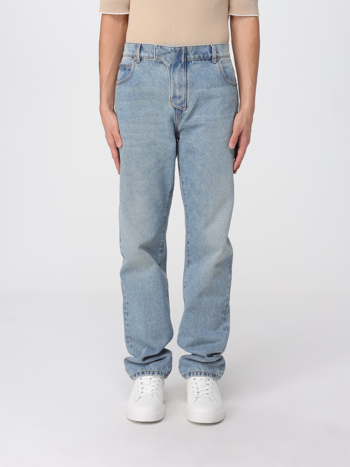 BALMAIN JEANS: Jeans men Balmain, Blue - Img 1