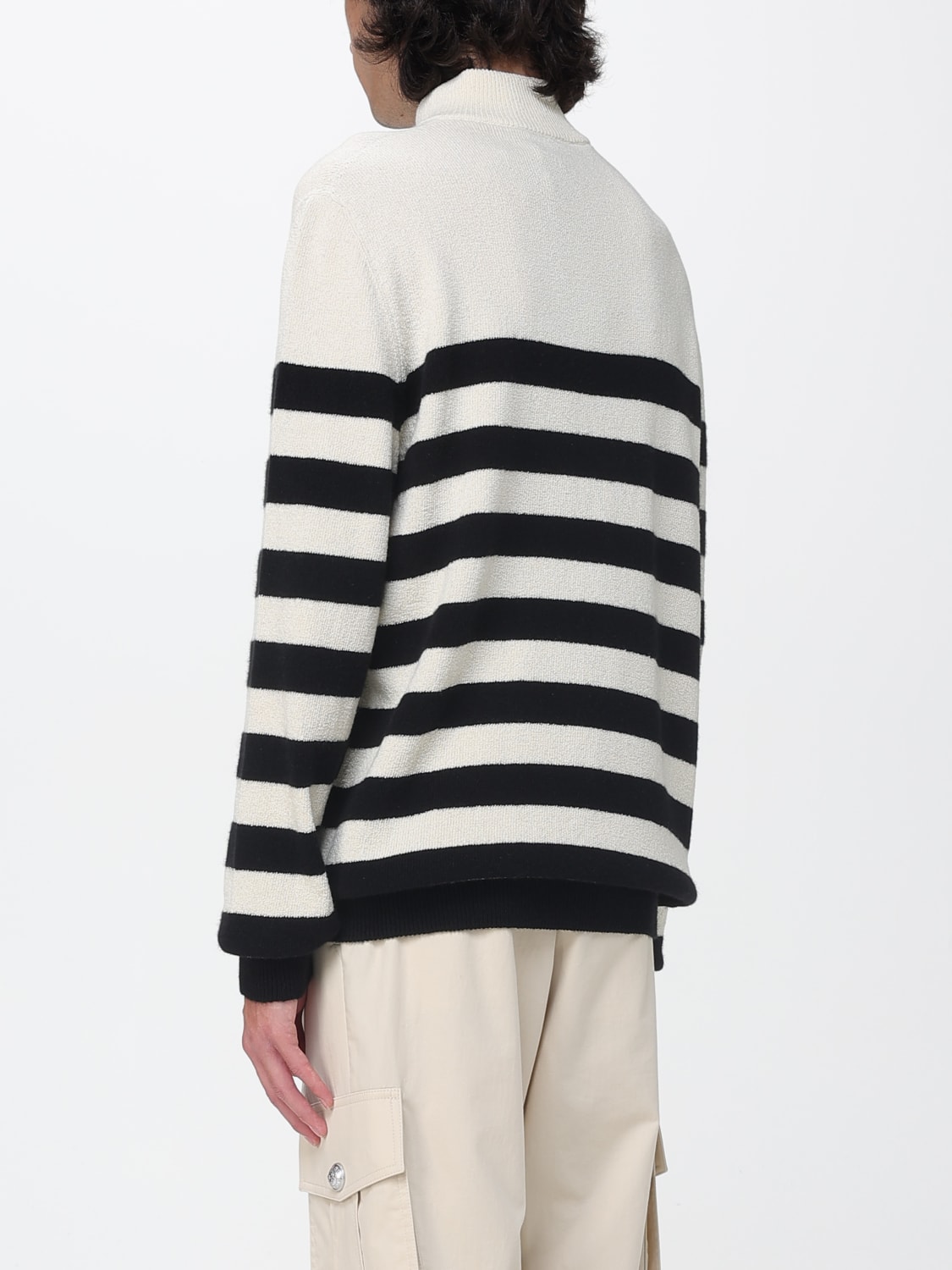 BALMAIN SWEATER: Cardigan men Balmain, White - Img 3