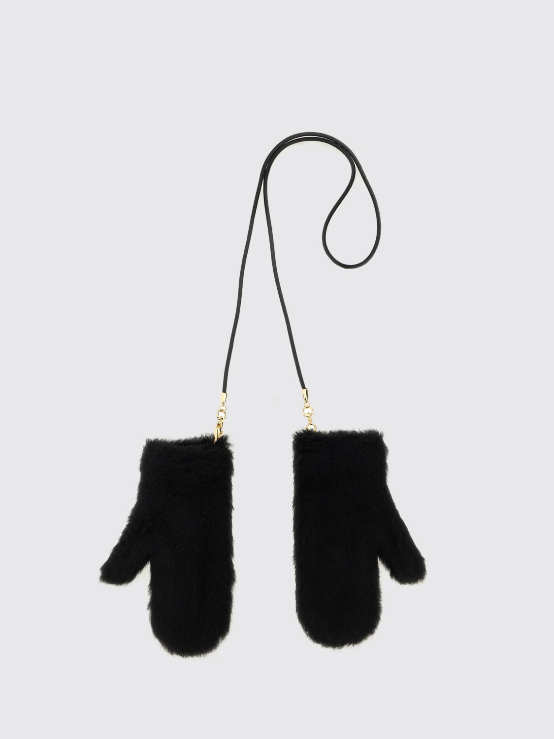 MAX MARA GLOVES: Gloves woman Max Mara, Black - Img 2